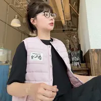 SEVENFUOO-【高智女孩】棉服马甲