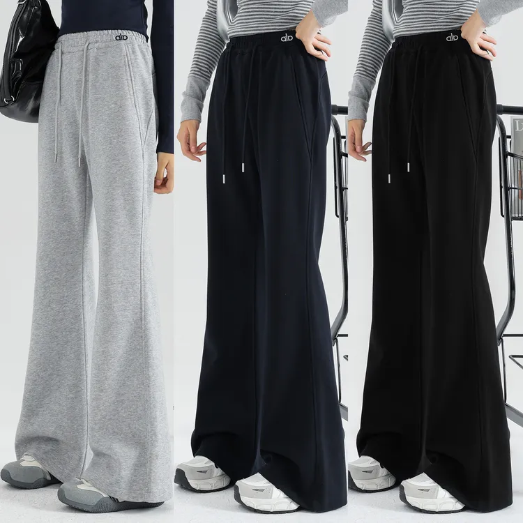 981女大童时尚喇叭裤秋季2025新款青少年女初中生弹力显瘦裤子秋