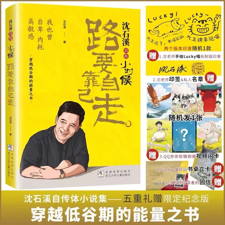 【现货】我也曾自卑内耗沈石溪《路要靠自己走》穿越低谷期的能量之书