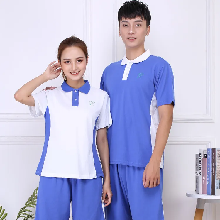 深圳校服中学生夏季运动套装初中男女校服校服定制各学校校服