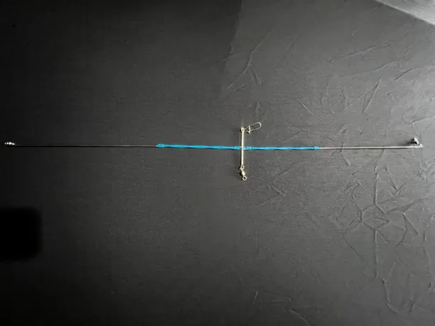 船钓用加强筋天平非抽拉超硬海钓天平钓组全不锈钢件，10个包邮