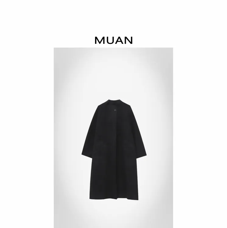 木岸MUAN：《爱丁堡大衣》定制老钱中古680克大衣外套上衣女D-LF-361