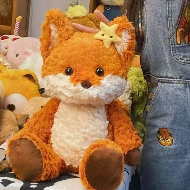 软萌月亮蹦跳可爱兔子毛绒玩具男女童抱枕生日赠礼送人礼品