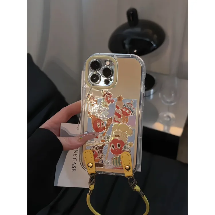 宫格拼接星星人适用苹果16promax泡芙手机壳iPhone15羽纱华为小米