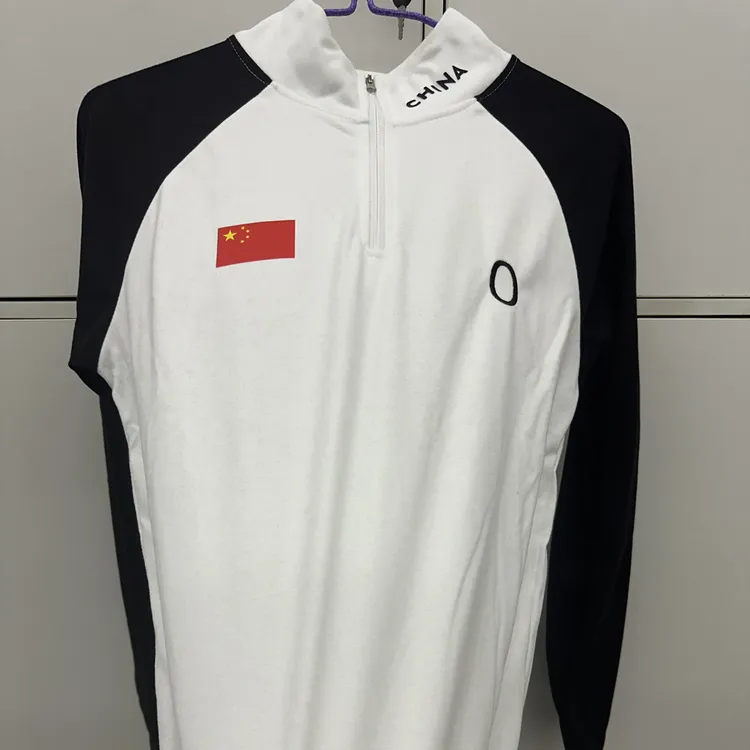 国家队春秋加绒卫衣体育生训练长袖半拉链国服运动服高品质定制