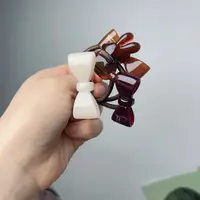 醋酸外贸小号蝴蝶结皮筋（产品无完美）