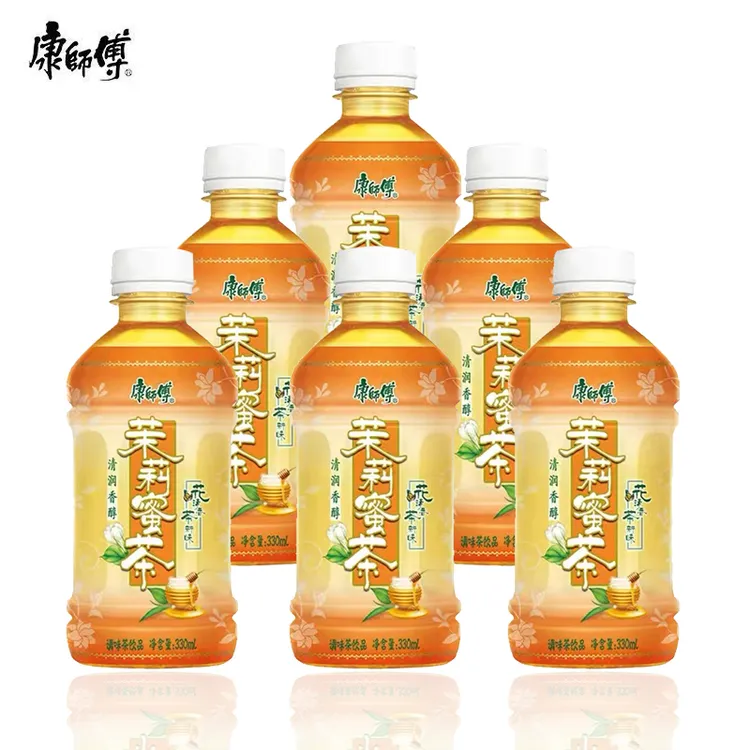 【主播专属】康师傅茉莉密茶330ml*6瓶装解渴解腻饮料饮品
