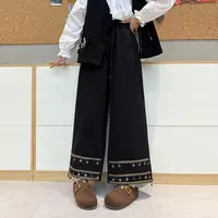 大码女装牛仔裤女120斤到260斤胖妹妹腿粗屁股大宽松显瘦裤子冬季