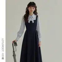 349【金拐子专属】三寸藕2025教资面试复试学院风连衣裙秋季裙子