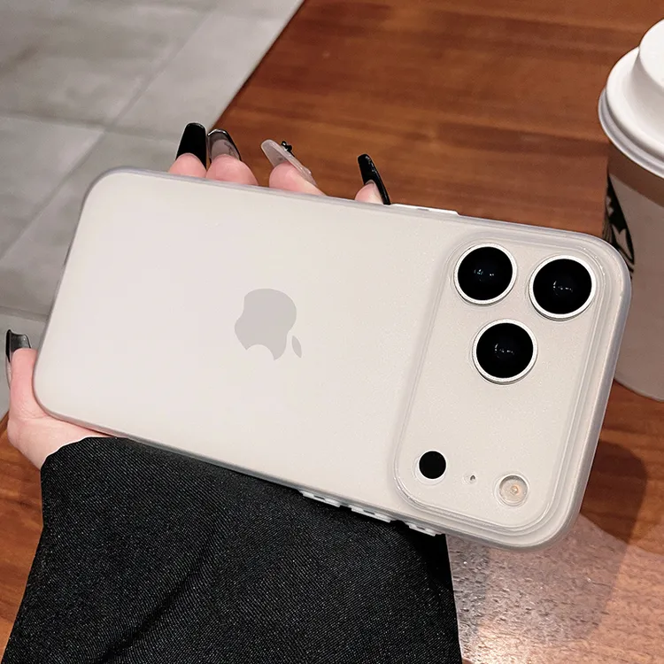 ZMGX裸机手感磨砂软壳适用苹果17手机壳iPhone16/15简约14pro套13