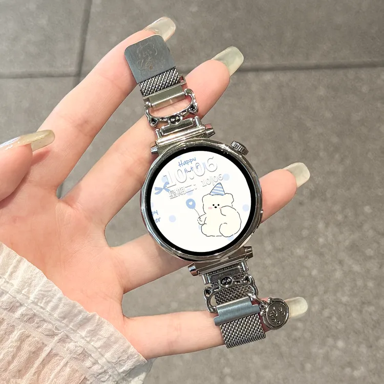 适用于华为gt6手表表带米兰尼斯gt5磁吸gt6Pro/5Pro金属爆款腕带