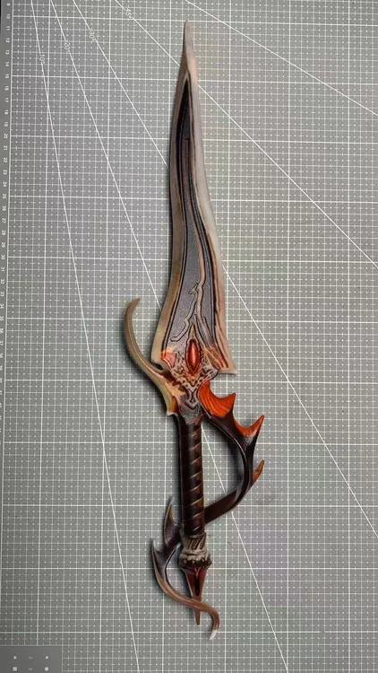 永恒之塔-塔短刀巨型手持模型1-1