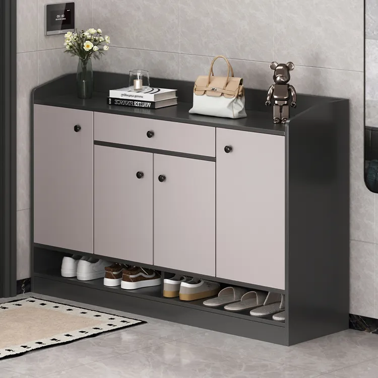 鞋柜家用门口室外玄关柜大容量电梯储物柜新款爆款简易鞋架子储藏