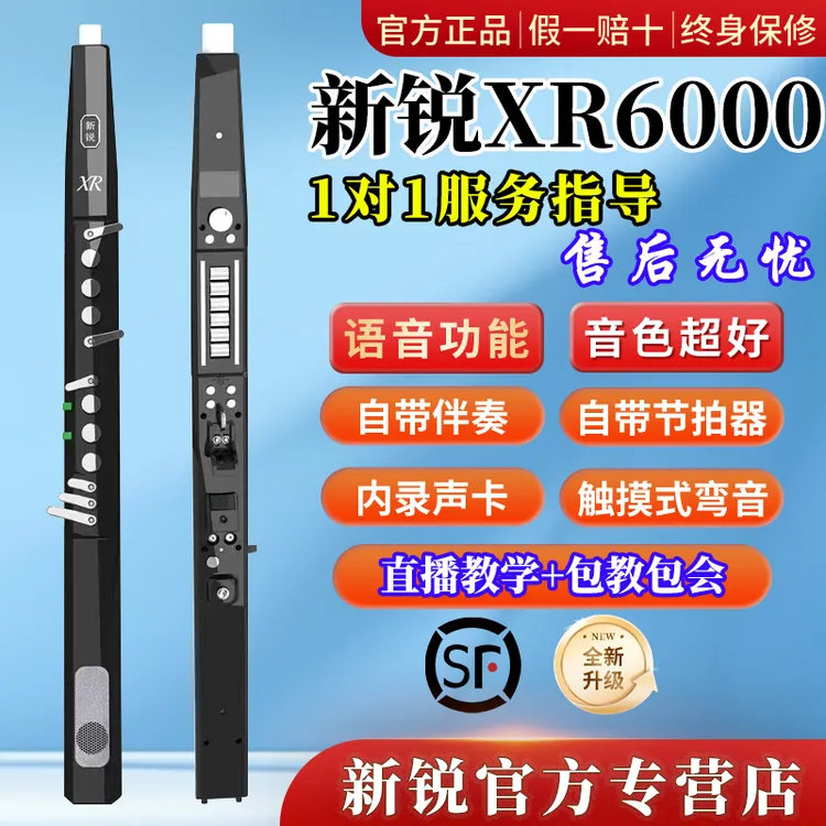 新锐XR6000中老年人电吹管乐器萨克斯葫芦丝笛子初学者专业演奏
