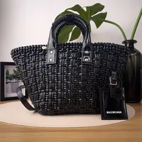 95新 Balenciaga/巴黎世家 BISTRO 托特/单肩包/1052