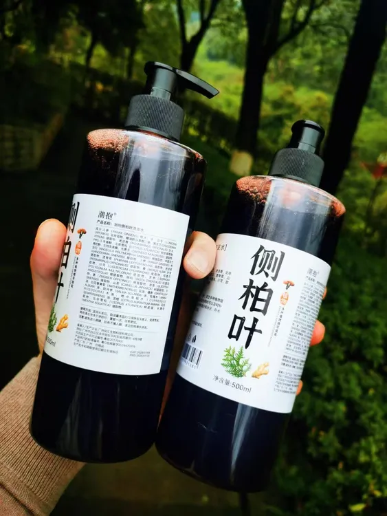 正品潮抱纯配方代熬侧柏叶皂角洗发水植物养发生姜控油美发神器