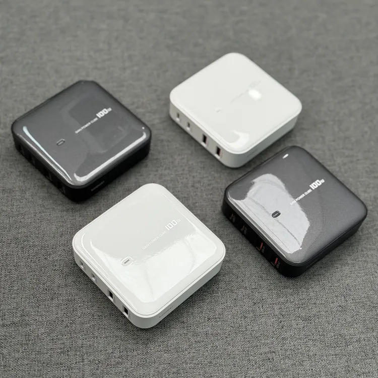 准新品 图奇 图奇 100W GaN氮化镓桌面充电站 2C2A 四口