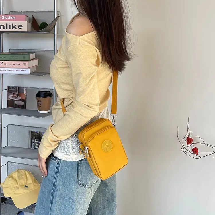 手机包新款牛津布包休闲百搭斜挎包百搭时尚迷你单肩包小包83631