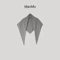 满目ManMu 【张琪专属】高级定制休闲气质100羊毛披肩350296