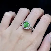 【上旭珠宝马哥推荐】天然翡翠A货满绿貔貅戒指开口戒 多样性发一件