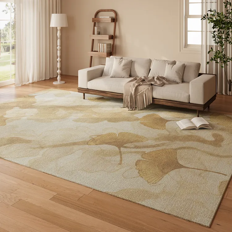 忘忧虫轻奢高级客厅地毯免洗可擦家用沙发茶几垫耐脏防滑全铺地毯