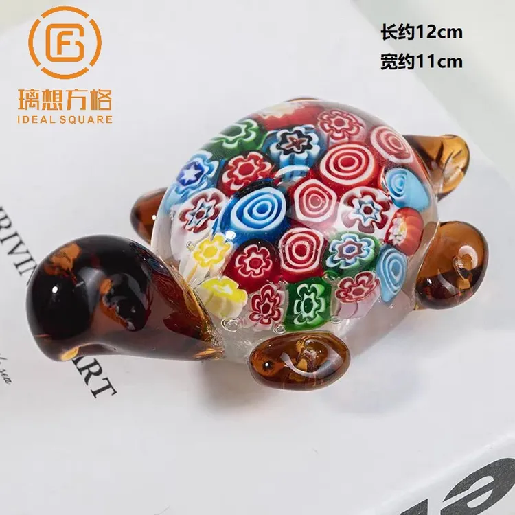 淄博非遗手作琉璃琥珀龟,可用鱼缸,玄关摆件