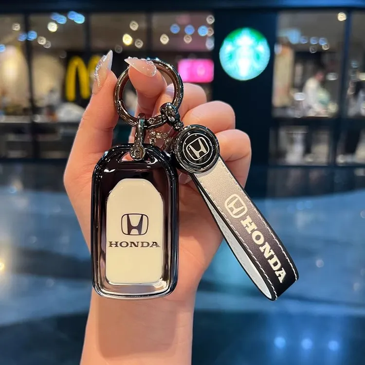 本田钥匙套十代思域雅阁冠道xrv车crv缤智皓影凌派飞度男女壳扣包