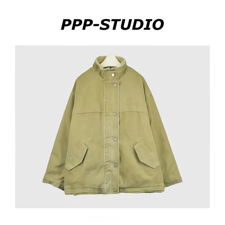 『PP-STUDIO』冬季新款时尚休闲简约宽松90白鸭绒羽绒服*20253539