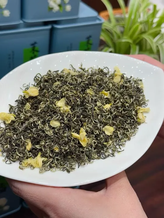 茉莉花茶2025年新茶碧潭飘雪