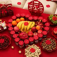 结婚贴专用婚房旺仔囍字客厅布置婚礼茶几立体婚房布置