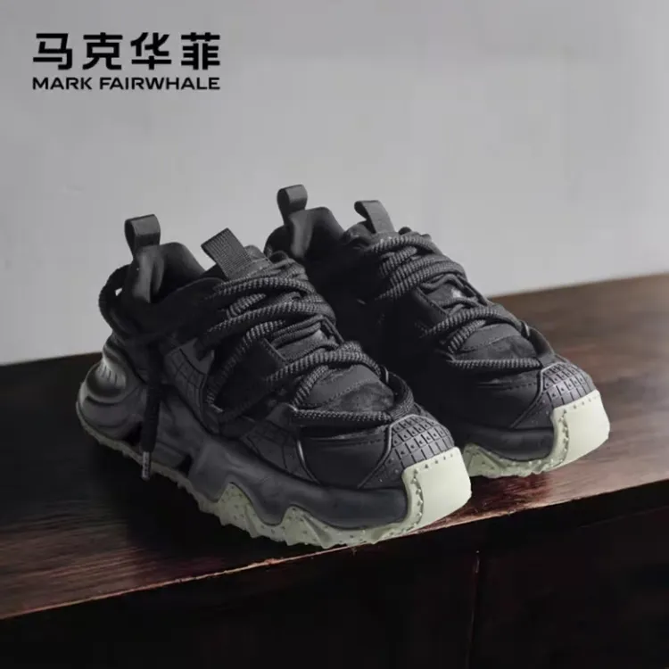 马克华菲老爹鞋情侣款2025秋冬新款ins百搭休闲潮鞋低帮休闲鞋子