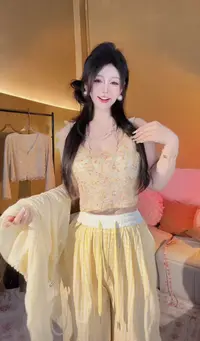 【崔】D0157 通勤休闲风修身型宽松型背心吊带碎花时尚打底百搭