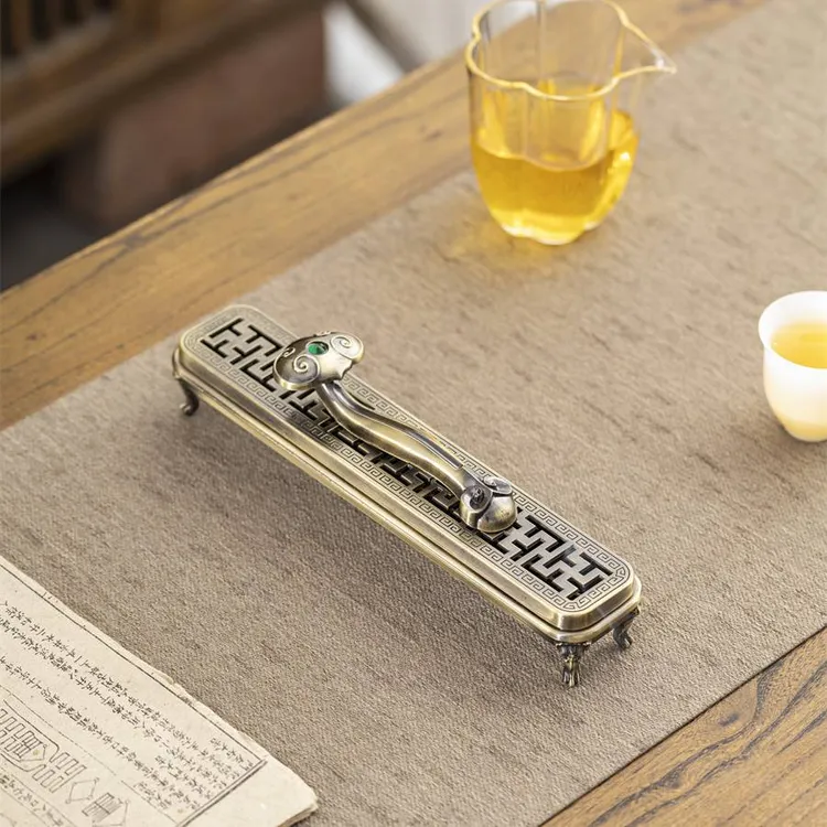 博山炉宣德炉熏香烧纸无烟烧金桶祥云香炉熏檀香线内香薰香盒卧