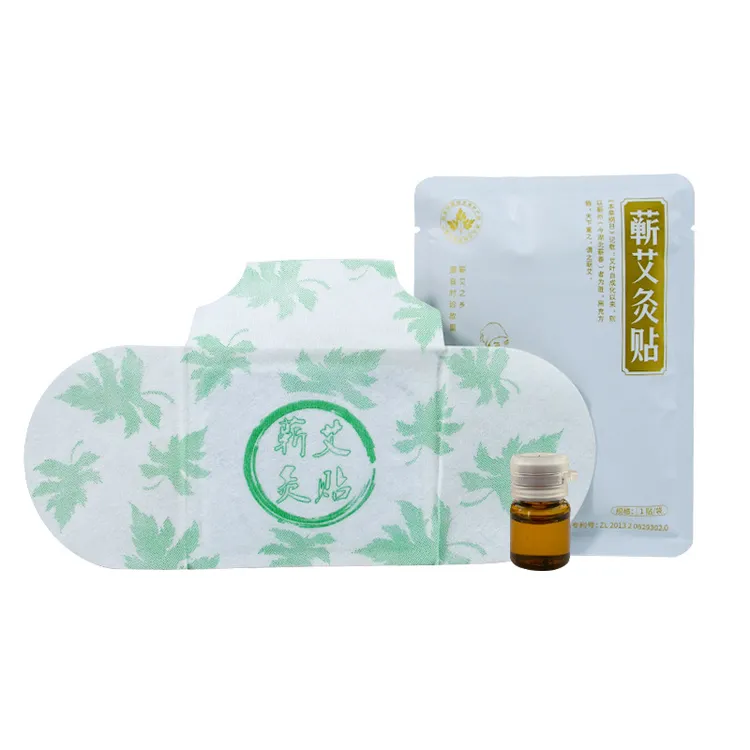 湖北蕲春工厂发热精油艾灸贴肩颈关节艾草按摩精油贴全身适用