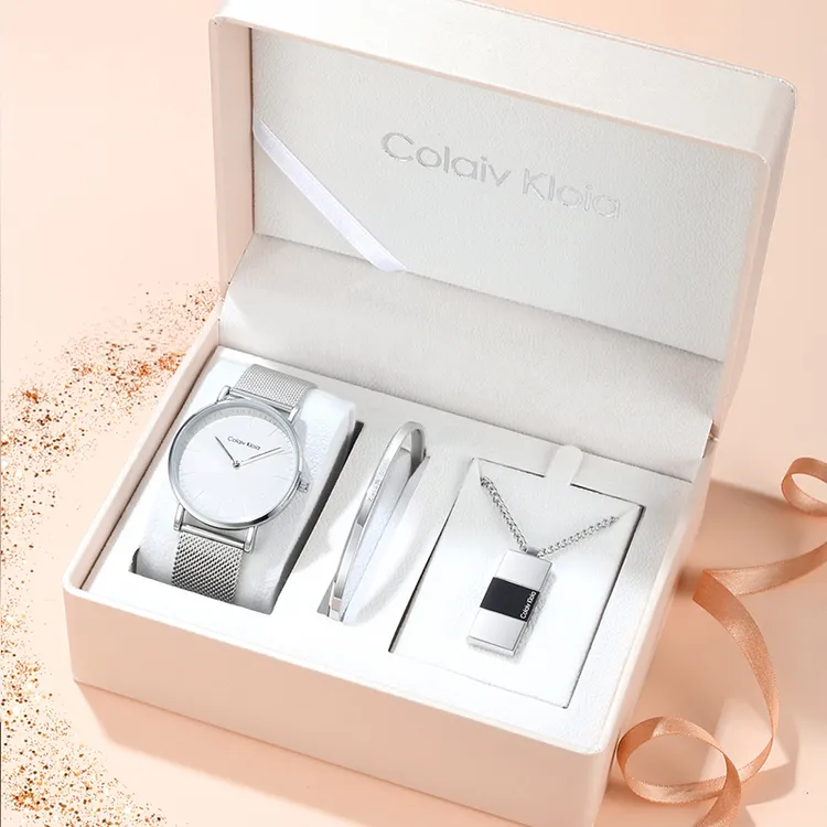 Colaiv Kloia情侣手表腕表防水气质简约七夕情人节礼物送男女朋友