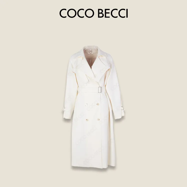 COCO BECCI【韩剧女主】经典奢牌收腰时尚风衣外套CFHHC200045