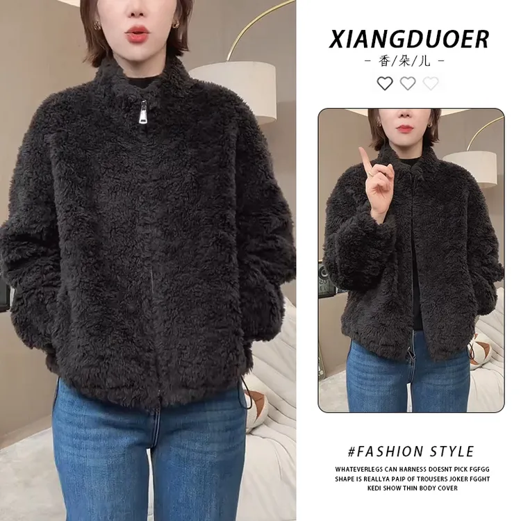 简约复古洋气高级感百搭时尚外套女潮流时尚时髦年秋季