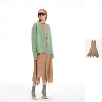 AETHER HAZE 设计师品牌 25秋冬新品拼接不规则连衣裙女款