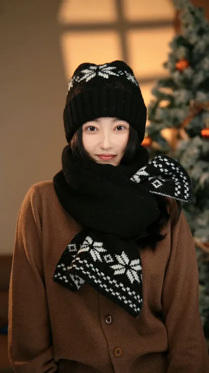 极简风复古港风秋冬针织帽帽子针织加厚防风