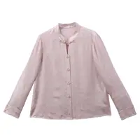 可颜 -YZ875099新中式桑蚕丝衬衣时尚中国风气质衬衫女装提花休闲