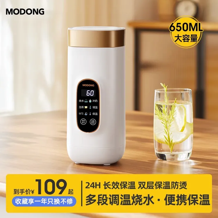 名家优品烧水壶小型旅行烧水杯宿舍家用电热水杯养生旅游加热水壶