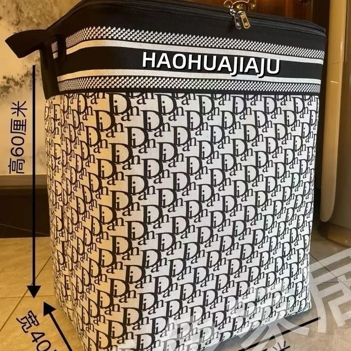 字母搬家套装家用多层帆布棉被 棉衣衣物套装收纳整理收纳袋储物