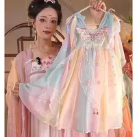 海宁1【小蝶儿】2025新款女童国风仙气中国风夏季汉服HFQ25203