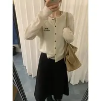 L-19280#『奶盐针织』“6%羊绒6%浣熊58%羊毛”温柔针织开衫（福利）