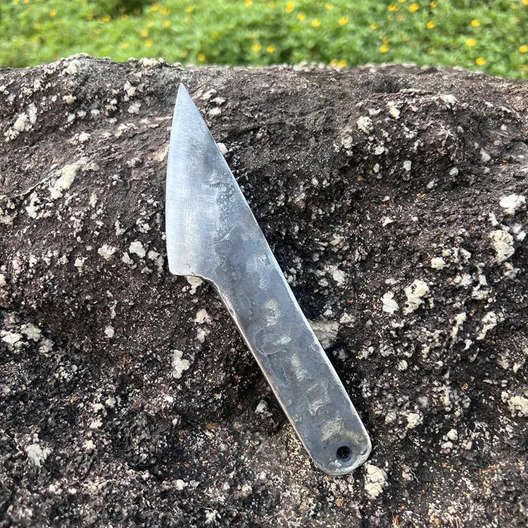 手工锻打多功能超锋利小刀裁切皮料切削嫁接斩杀鳝鱼户外生存小刀