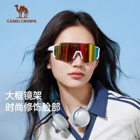 骆驼太阳眼镜户外骑行护目镜登山徒步墨镜折叠男女高级感新款0040