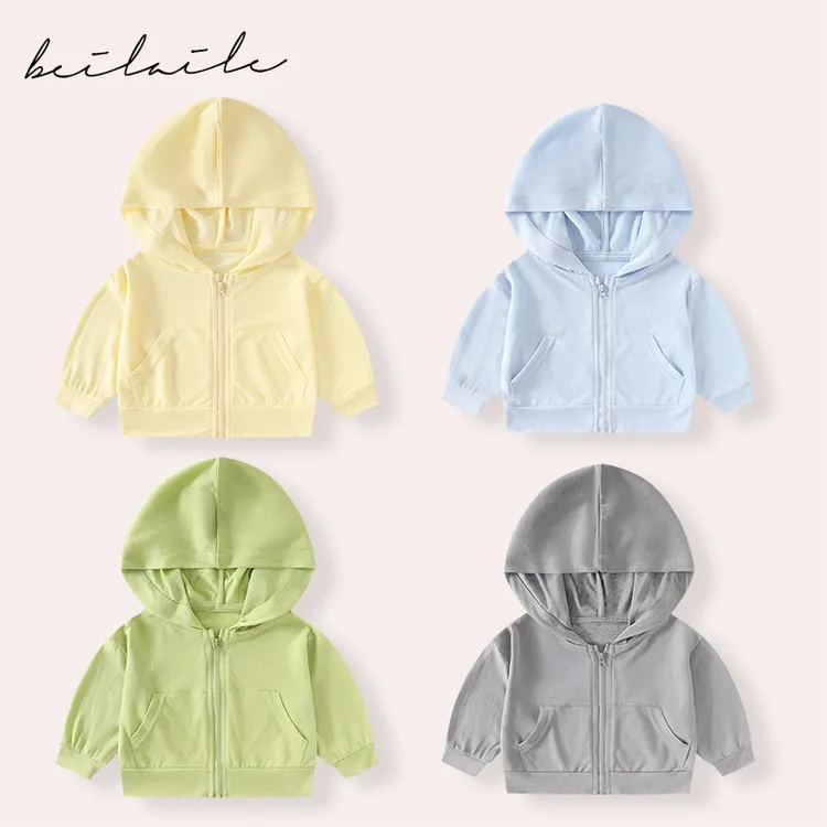 【清凉竹节外套 小乐妈咪】婴儿衣服男童圆领外套夏季小童上衣C7