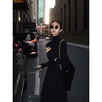 徐秋阳  缪斯降临  秋季新款百搭时尚休闲显瘦连衣裙10177