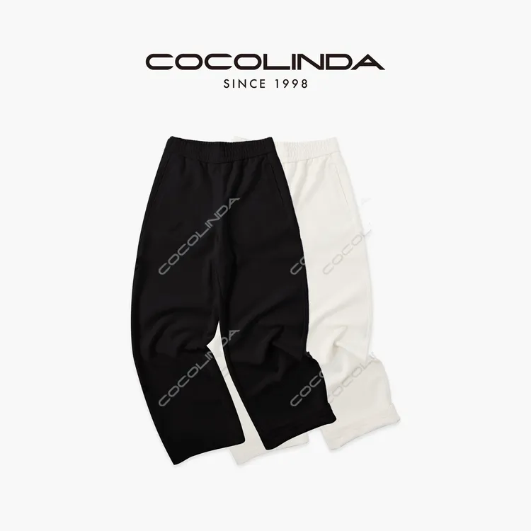 COCOLINDA | “一条过冬”秋冬款 立体高腰磨毛【茧型香蕉裤】P5613