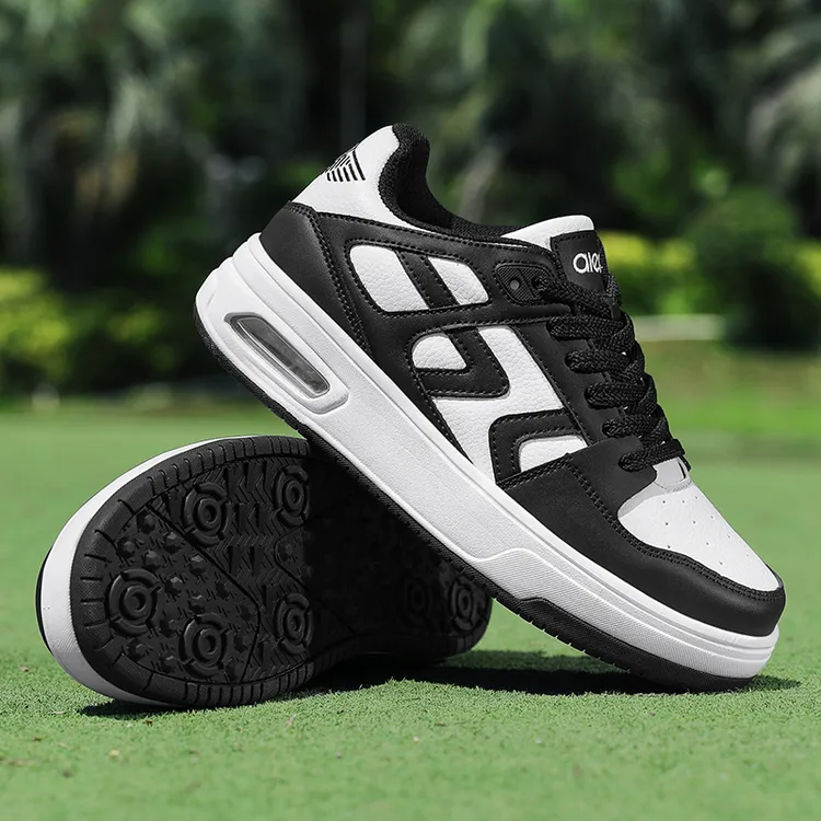 男女情侣防滑固定钉低帮高尔夫球鞋休闲运动板鞋防水新款百搭时尚